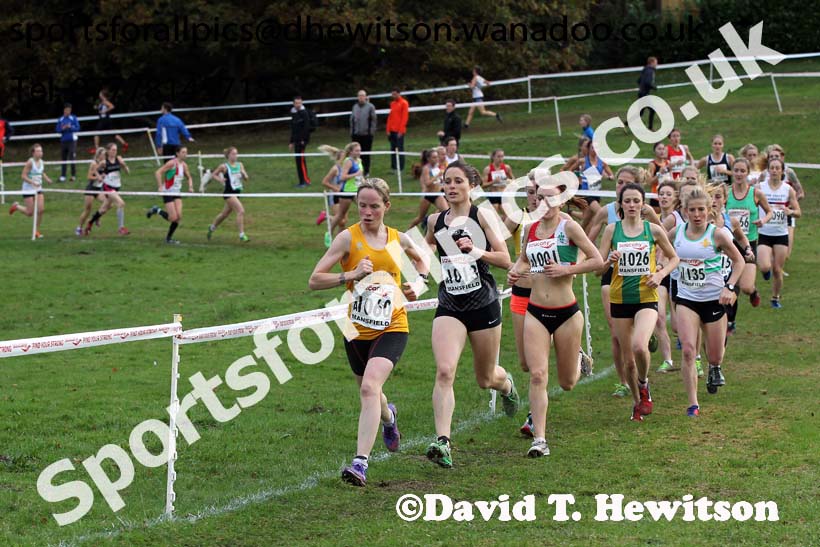 Senior womens National Cross Country Relays. Photo: David T. Hewitson/Sports for All Pics